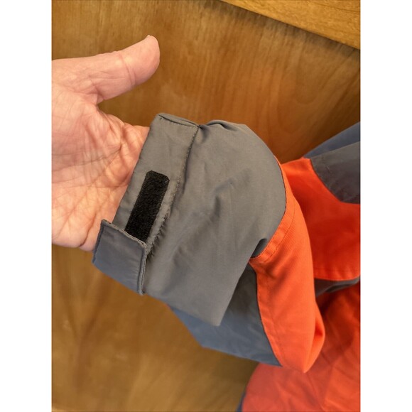 Hawke & Co Sports Boy Youth Size 14 16 Orange Gray Winter Coat Pockets Lined - Picture 2 of 16